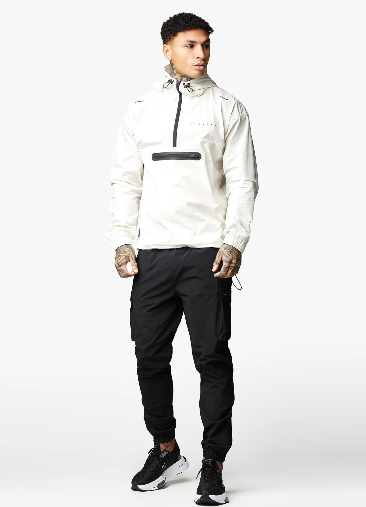 Outerwear<Gym King Rebellion Overhead Jacket Antique White