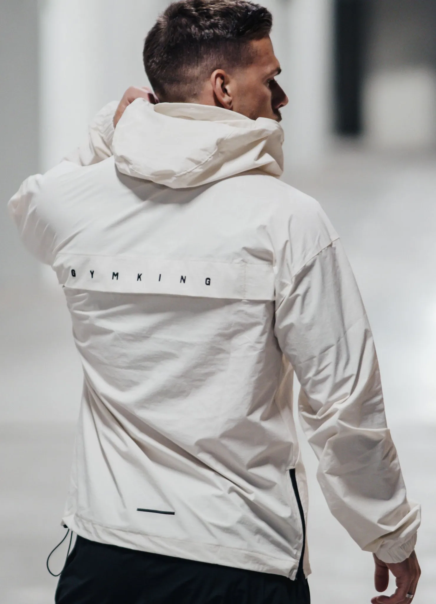 Outerwear<Gym King Rebellion Overhead Jacket Antique White