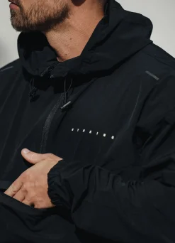 Outerwear<Gym King Rebellion Overhead Jacket Black