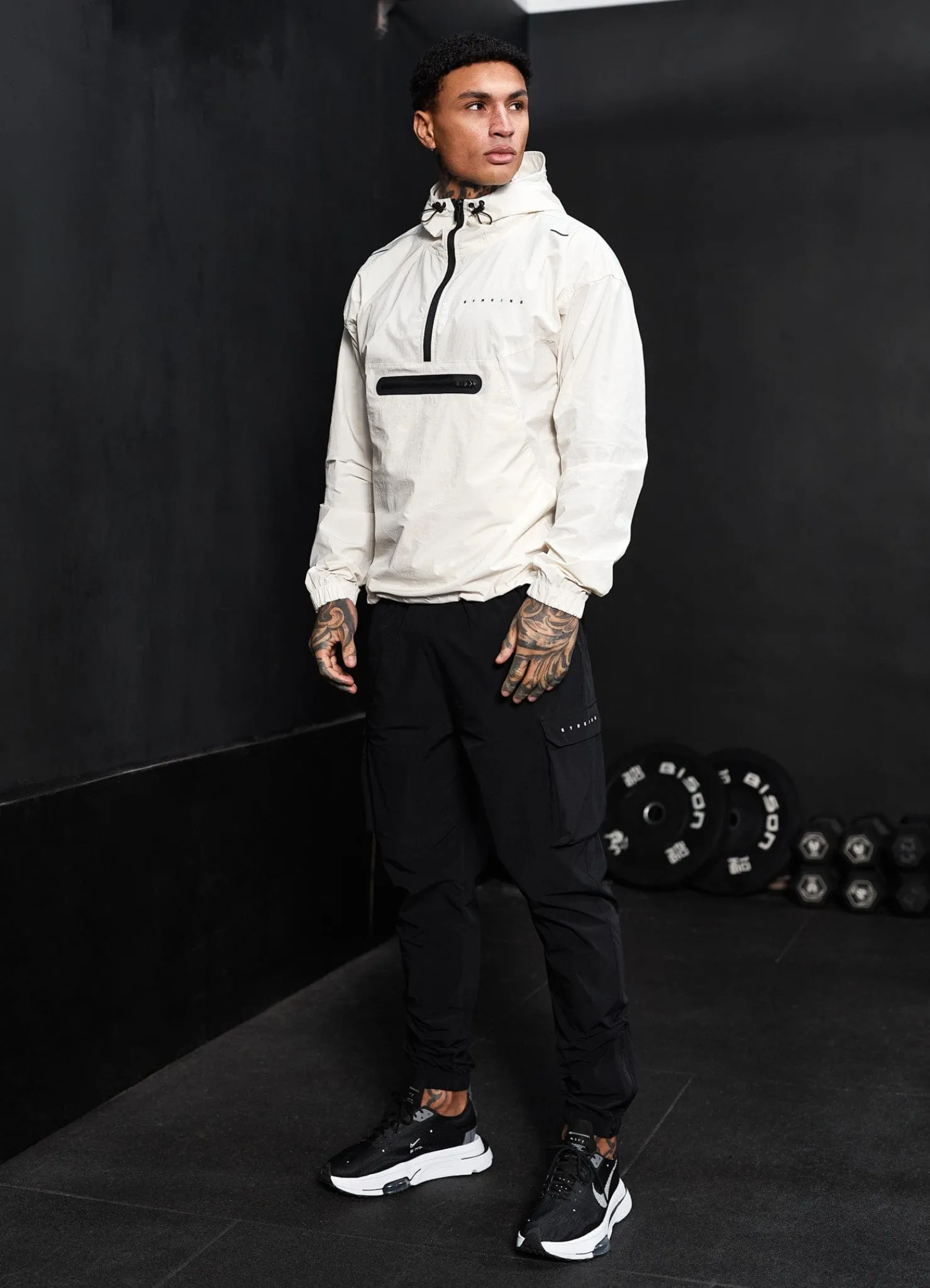 Outerwear<Gym King Rebellion Overhead Jacket Antique White