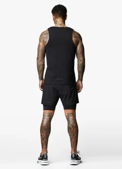 Vests<Gym King Rebellion Vest Black