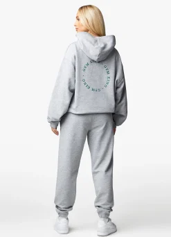 Joggers<Gym King Recharge Boyfriend Jogger Light Grey Marl