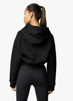 Hoodies<Gym King Recharge Drop Shoulder Hoodie Black