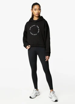 Hoodies<Gym King Recharge Drop Shoulder Hoodie Black