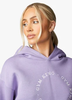 Hoodies<Gym King Recharge Hood Violet