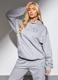 Tracksuits<Gym King Recharge Hood Tracksuit Light Grey Marl