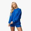 Sweatshirts<Gym King Recharge Oversized Crew Royal Blue