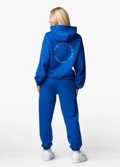 Hoodies<Gym King Recharge Oversized Hood Royal Blue