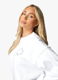 Co-Ords<Gym King Recharge Oversized Crew White
