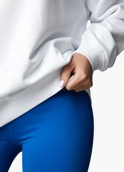 Sweatshirts<Gym King Recharge Oversized Crew White