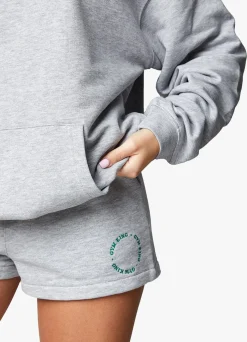Hoodies<Gym King Recharge Oversized Hood Light Grey Marl