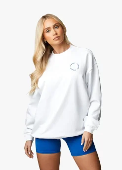 Co-Ords<Gym King Recharge Oversized Crew White
