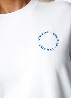Co-Ords<Gym King Recharge Oversized Crew White