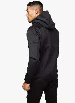 Tracksuit Tops<Gym King Reflect Poly Hood Black/Silver