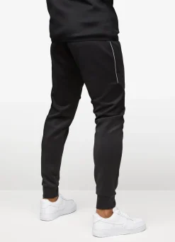 Tracksuit Bottoms<Gym King Reflect Poly Tracksuit Bottom Black/Silver