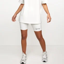Shorts<Gym King Script Cycle Short Off-White