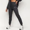 Joggers<Gym King Script Slouch Jogger Charcoal Marl/White