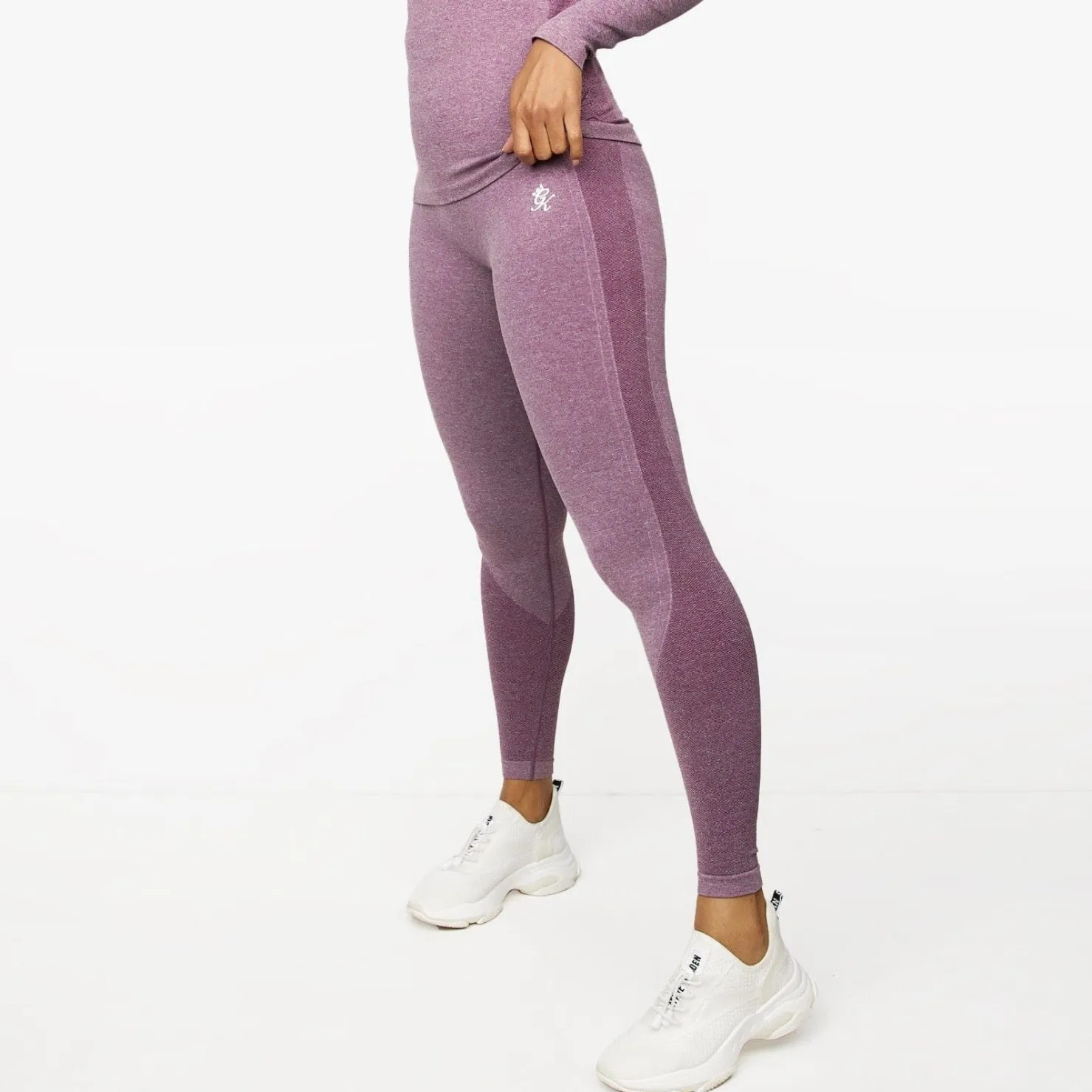 Leggings<Gym King Seamless Results Legging Plum Marl