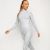Gymwear<Gym King Seamless Results 1/4 Zip Funnel Ice Melange
