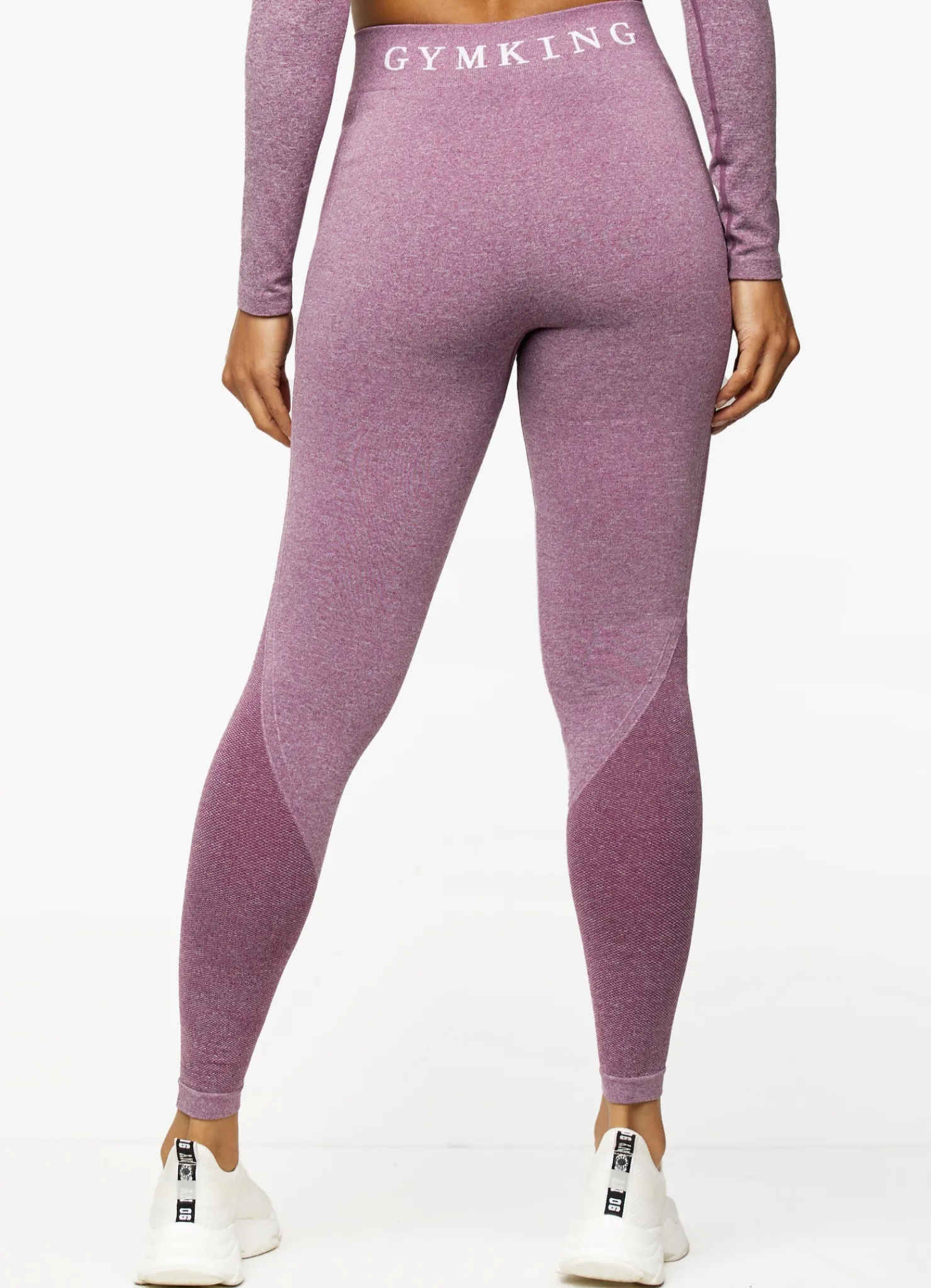 Leggings<Gym King Seamless Results Legging Plum Marl