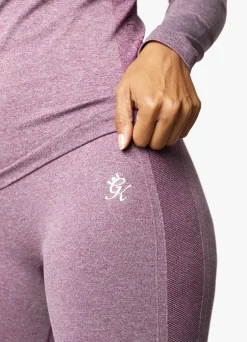 Leggings<Gym King Seamless Results Legging Plum Marl
