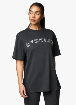 Tops & T-Shirts<Gym King Shadow Bf Tee Dark Pewter