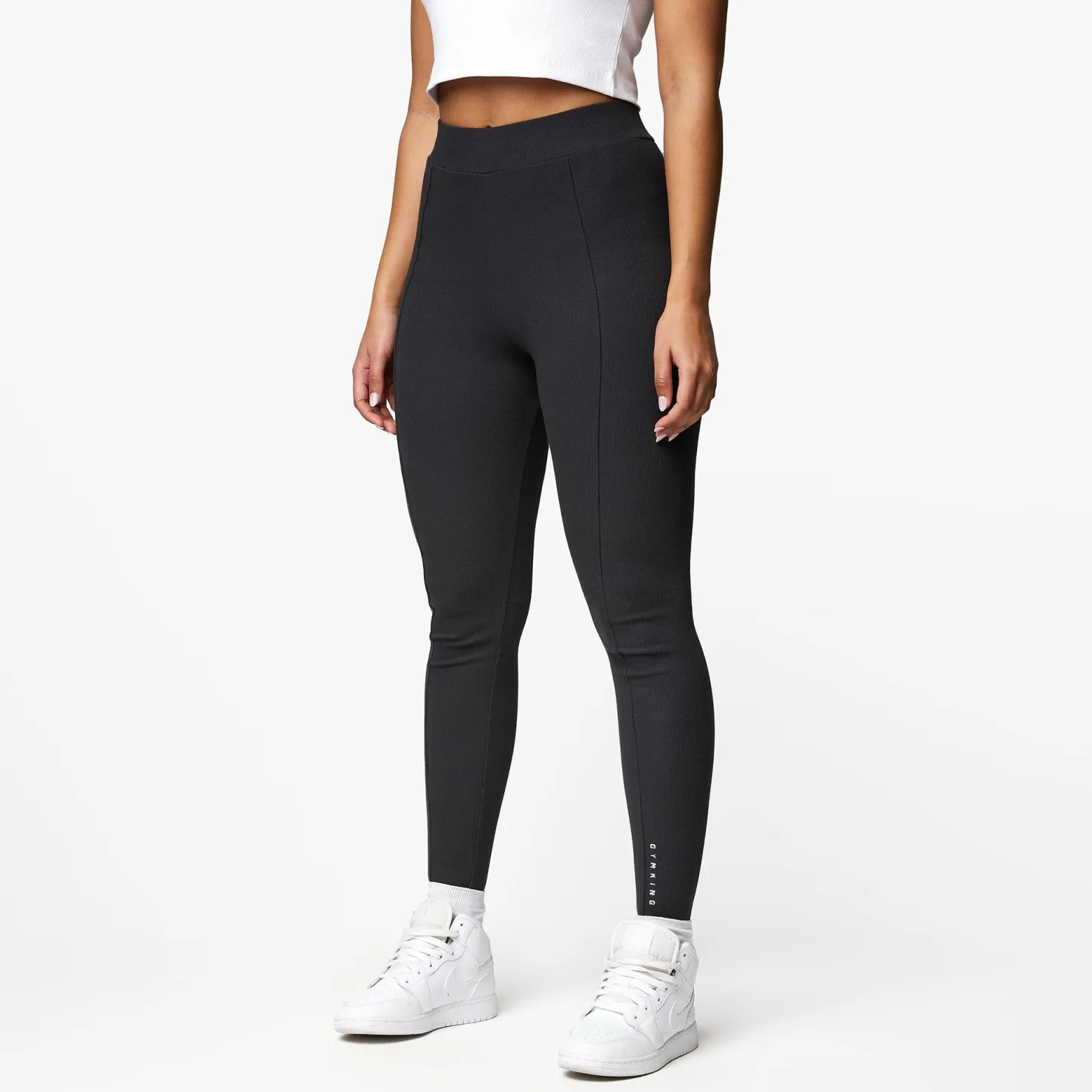 Co-Ords<Gym King Shadow Raised Seam Legging Dark Pewter