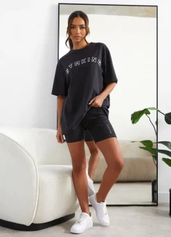 Co-Ords<Gym King Shadow Raised Seam Cycle Short Dark Pewter