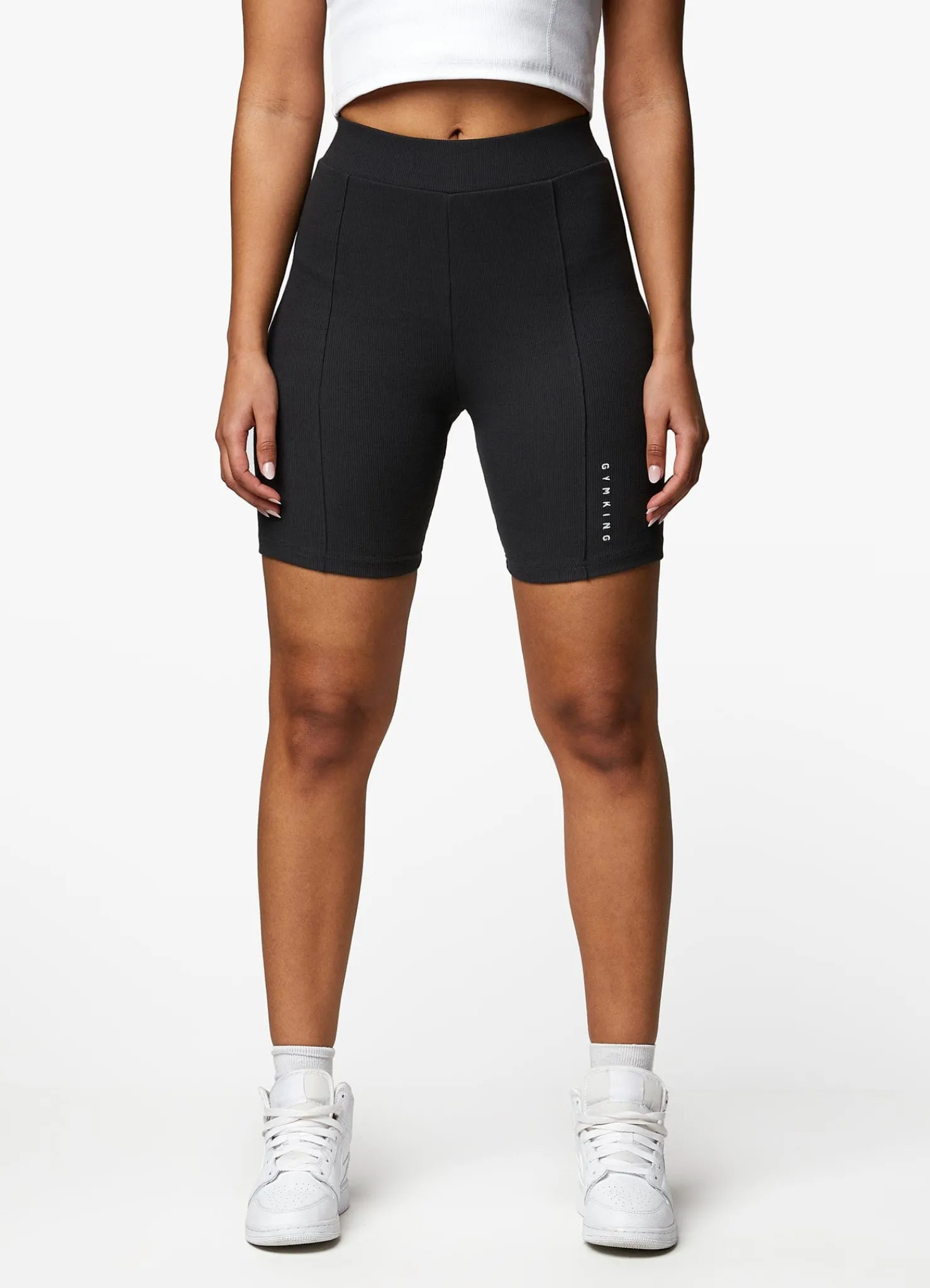 Shorts<Gym King Shadow Raised Seam Cycle Short Dark Pewter