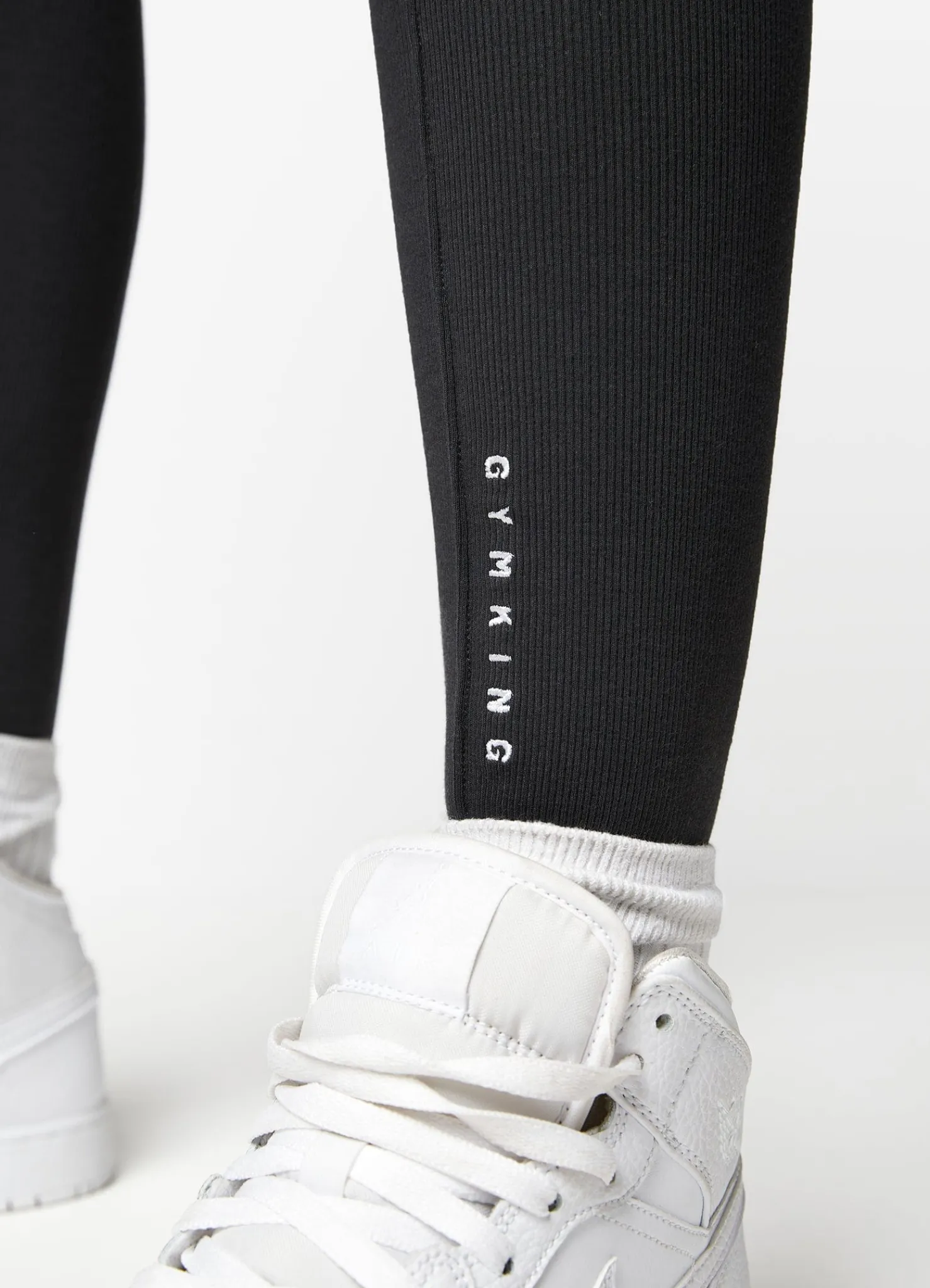 Co-Ords<Gym King Shadow Raised Seam Legging Dark Pewter