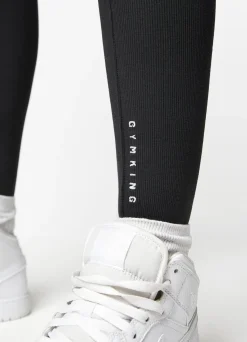 Leggings<Gym King Shadow Raised Seam Legging Dark Pewter