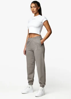 Tops & T-Shirts<Gym King Shadow Rib Tee White