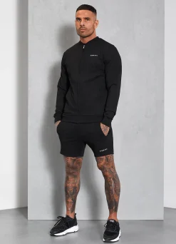 Twin Sets<Gym King Signature Knit Bomber Black