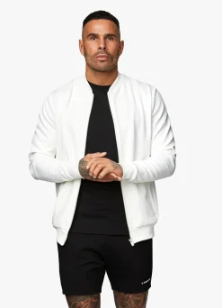 Outerwear<Gym King Signature Knit Bomber Cream