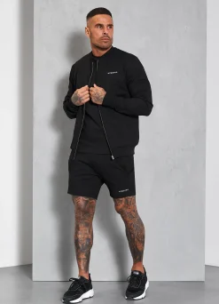 Twin Sets<Gym King Signature Knit Bomber Black