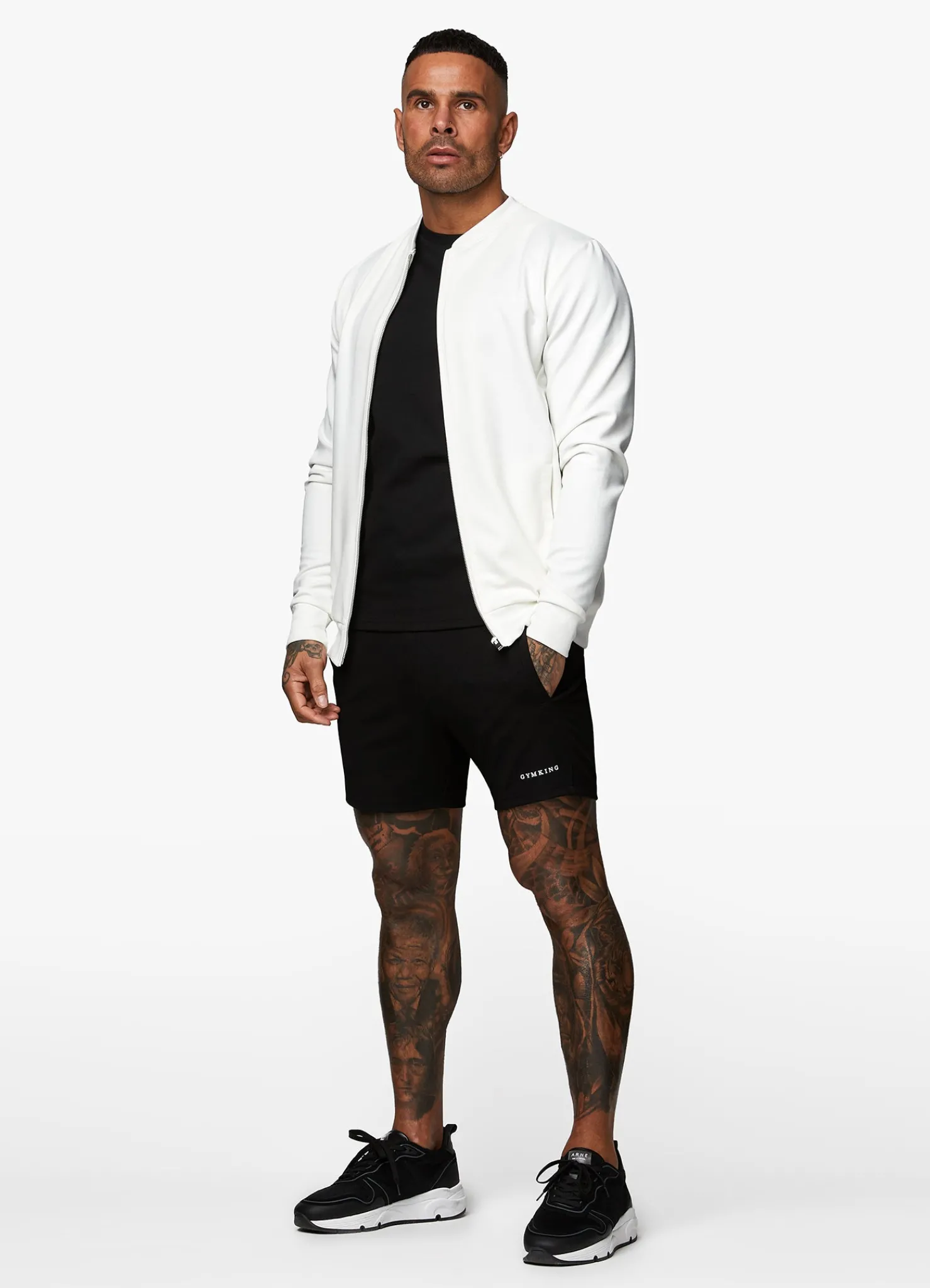 Outerwear<Gym King Signature Knit Bomber Cream