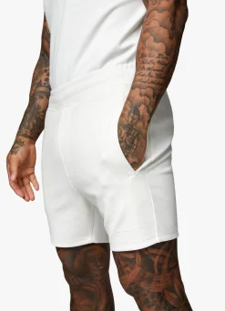 Twin Sets<Gym King Signature Knit Short Cream