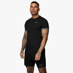 T-Shirts<Gym King Signature Knit Tee Black