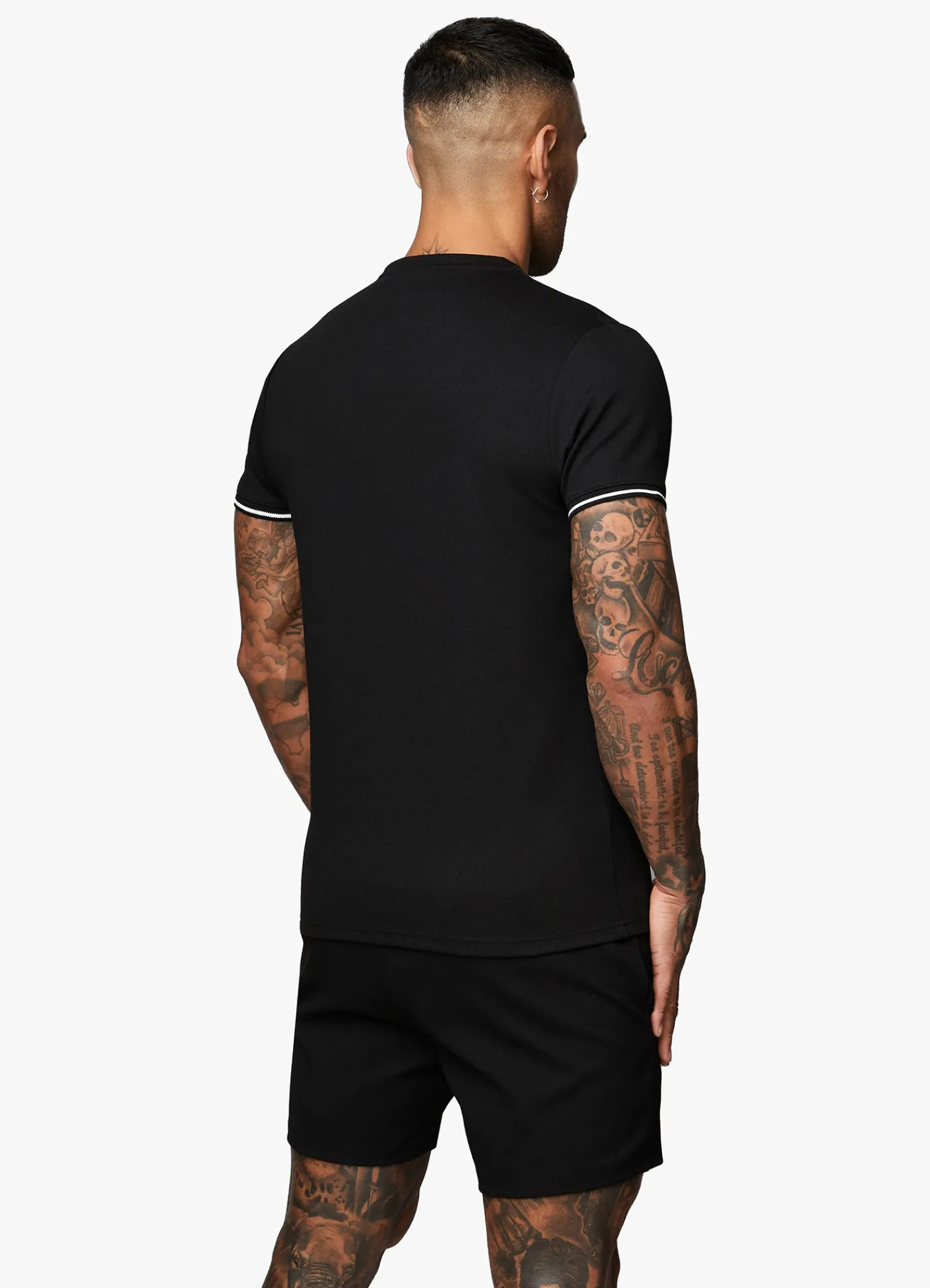 Twin Sets<Gym King Signature Knit Tee Black