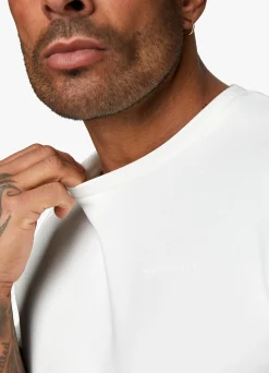 Twin Sets<Gym King Signature Knit Tee Cream