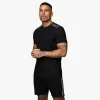 Twin Sets<Gym King Signature Taped Tee Black