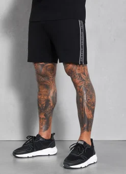 Twin Sets<Gym King Signature Taped Short Black