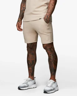 Shorts<Gym King Signature Texture Short Stone