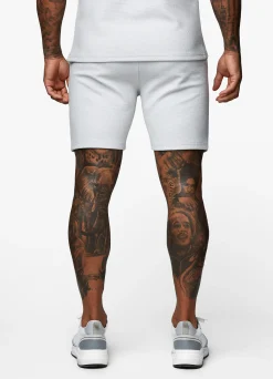 Shorts<Gym King Signature Texture Short Light Grey