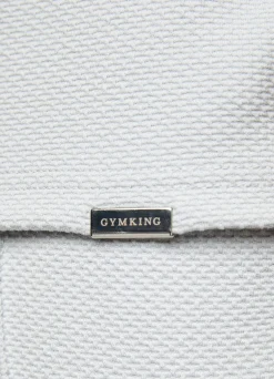Polo Shirts<Gym King Signature Texture Polo Light Grey