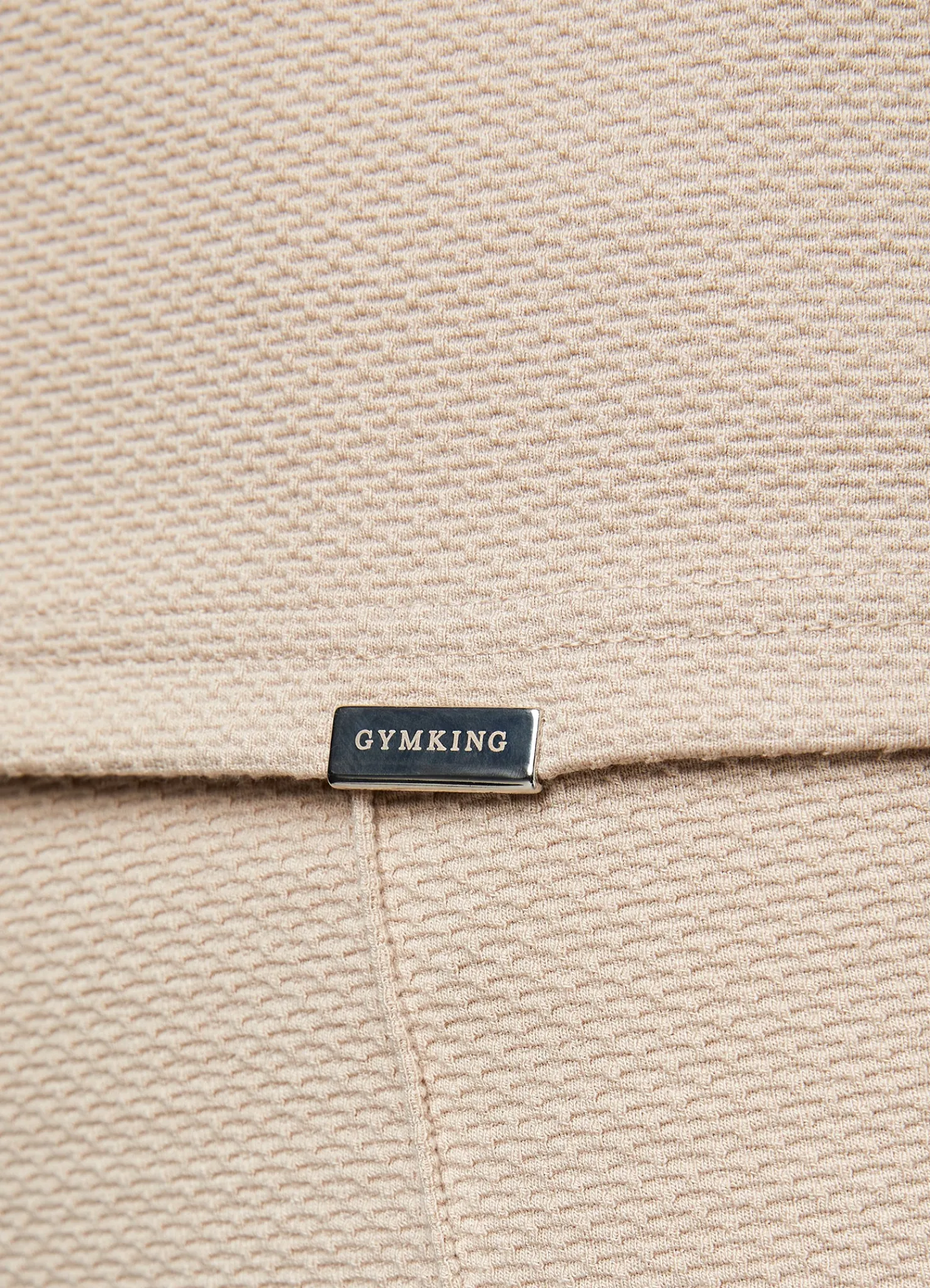 Polo Shirts<Gym King Signature Texture Polo Stone