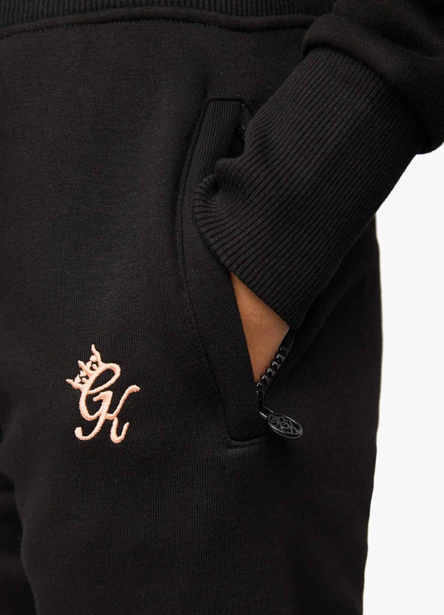 Joggers<Gym King Sky Script Jogger Black/Rose Gold