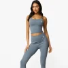 Sports Bras<Gym King Sport 365 Long Line Tank Sports Bra Denim