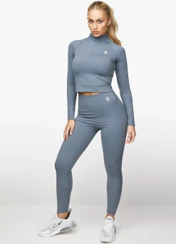 Gymwear<Gym King Sport 365 Ls 1/4 Zip Denim
