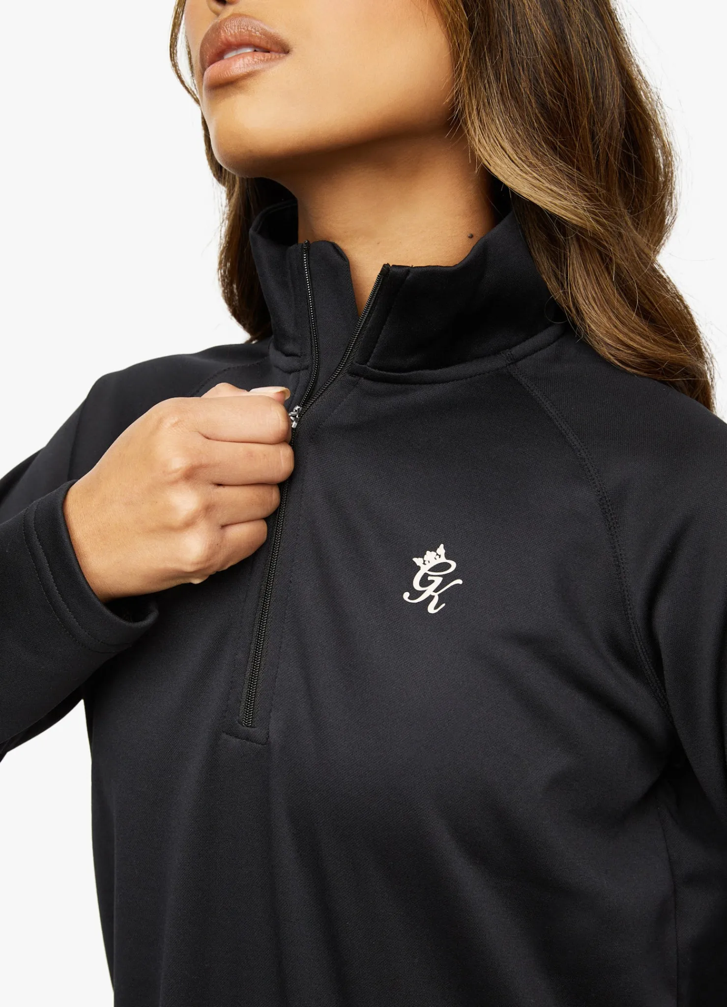 Gymwear<Gym King Sport 1/4 Zip Funnel Black